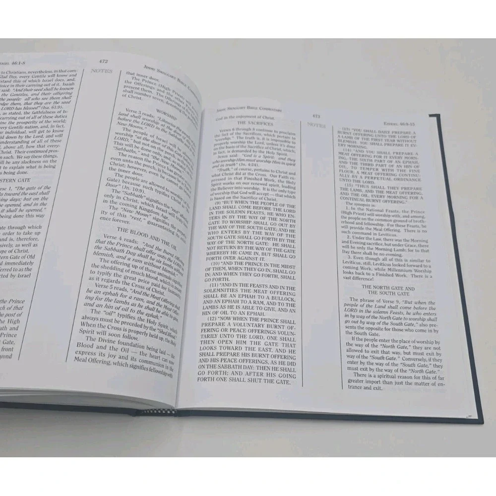 Jimmy Swaggart Bible Commentary Ezekiel Reference Christian Book